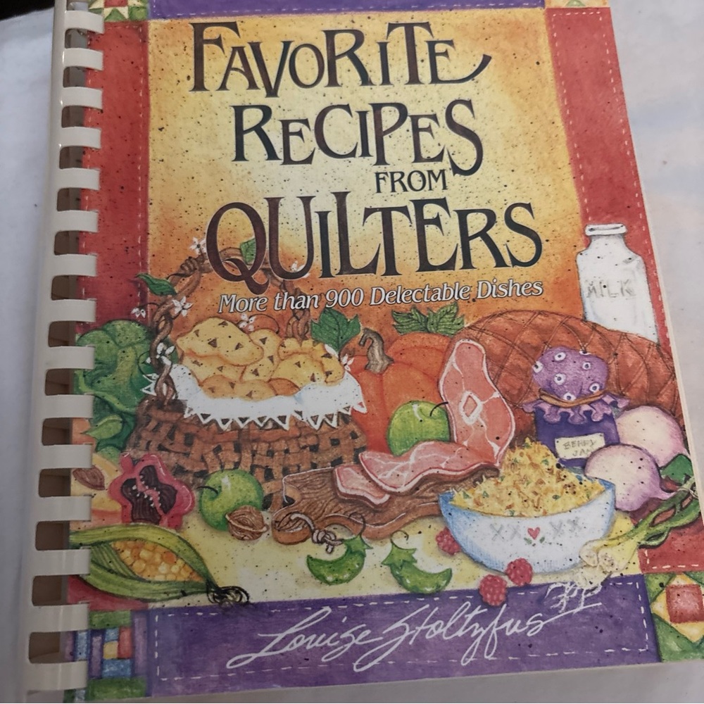 Favorite Recipes from Quilters Cookbook